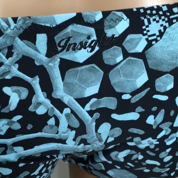 INSIGHT blue and black bikini bottoms. NWT - Picture 6 of 8